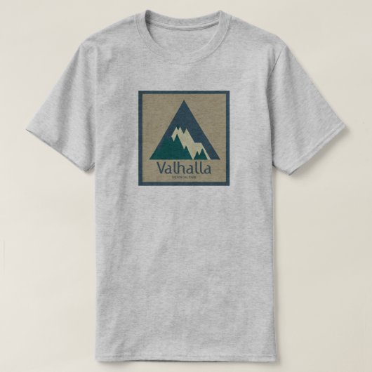 T-shirt Valhalla Provincial Park Rustique (Design devant)