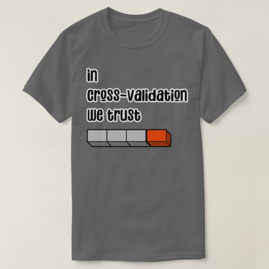 T-shirt validation croisée (Design devant)