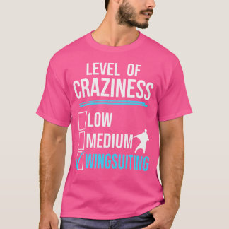 T-shirt Valise Volant Niveau De Sensation Vêtue Ciel