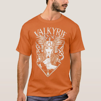 T-shirt Valkyrie Valhalla Mythologie Norse Nordic Viking S