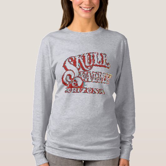 T-shirt Vallée de crâne, Arizona (Devant)