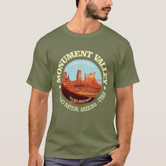 T-shirt Vallée du Monument (Devant)