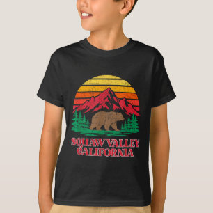 T-shirt vallée olympique ours grizzly californie vintage