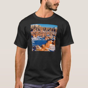T-shirt Vallée Snowcovered Utah de lutin de roches