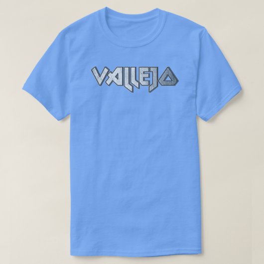 T-shirt Vallejo CA (Design devant)