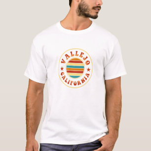 T-shirt Vallejo California Hometown Ca Home State San Fran