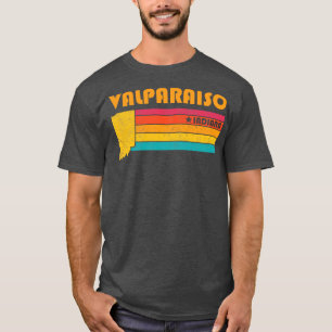 T-shirt Valparaiso Indiana Souvenir Vintage en détresse