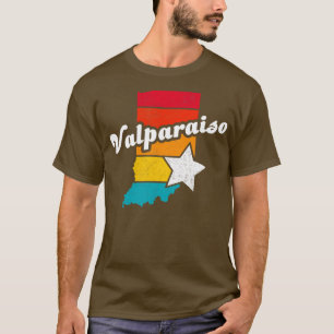 T-shirt Valparaiso Indiana Souvenir Vintage en détresse 2
