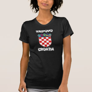 T-shirt Valpovo, Croatie avec armoiries