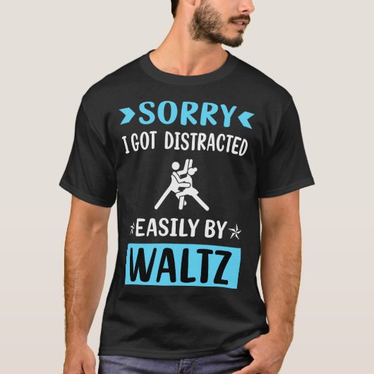 T-shirt Valse distraite (Devant)