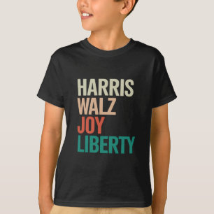 T-shirt Valse Rétro Harris Waltz 2024 Harris Walz Joie Lib