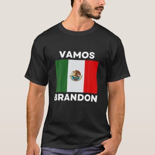 T-shirt VAMOS BRANDON, allons Brandon (Devant)