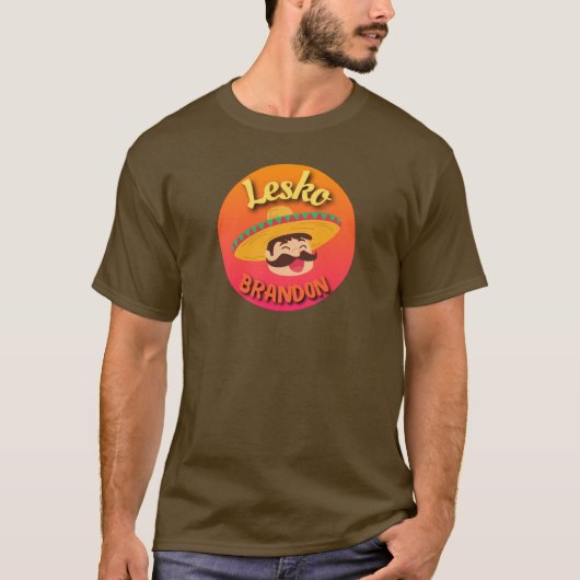 T-shirt Vamos Brandon T Andiamo Brandon T Lesko Brandon (Devant)