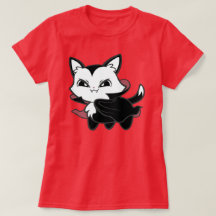 T-shirt Vamp Kitty