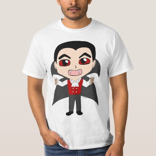 T-shirt vampire chibi  (Devant)