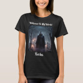 T-shirt Vampire dans le cimetière (Devant)