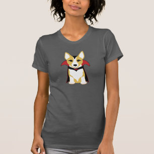 T-shirt Vampire de corgi