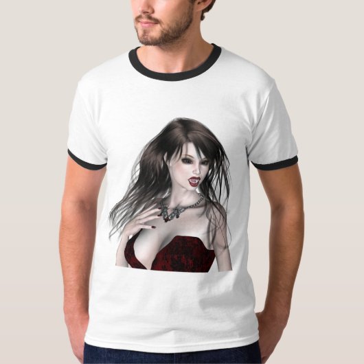 T-shirt Vampire de KRW (Devant)