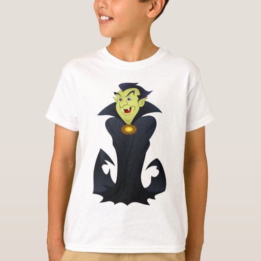 T-shirt Vampire d'Halloween (Devant)