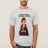 T-shirt Vampire éternel sans faute Ms Sass (Devant)