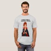 T-shirt Vampire éternel sans faute Ms Sass (Devant entier)