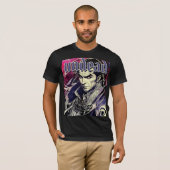 T-Shirt Vampire Gothique Rétro des Morts-Vivants (Devant entier)