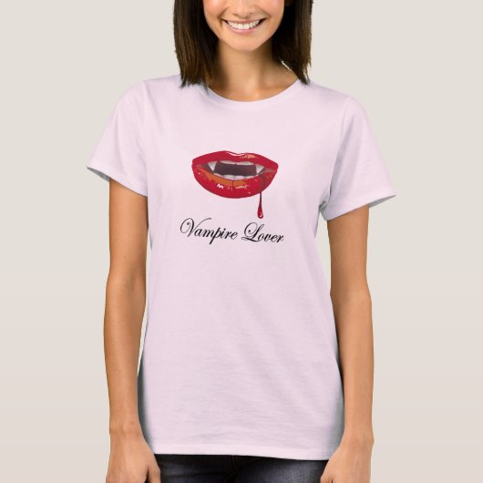 T-shirt Vampire Lover (Devant)