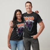T-shirt Vampire maléfique émergeant d'un cercueil (Unisexe)