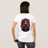T-shirt Vampire Queen esthétique - Élégante Halloween goth (Dos entier)