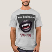 T-shirt Vampire Tee (Devant)