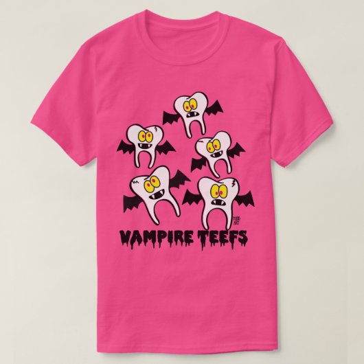 T-SHIRT VAMPIRE TEEFS (Design devant)