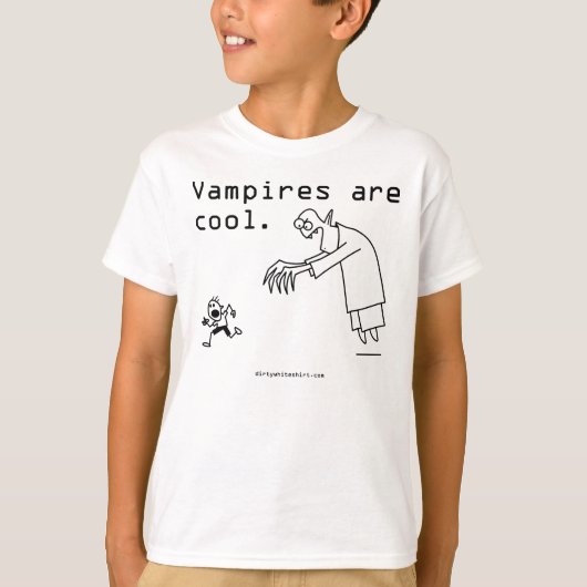 T-shirt vampires (Devant)
