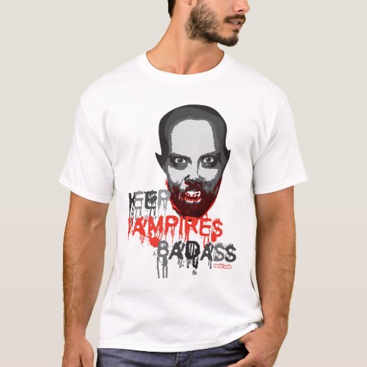 T-shirt Vampires de Badass (Devant)