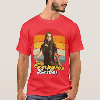 T-shirt Vampyros Lesbos Retro Movie