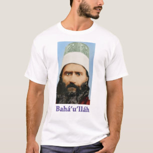 T-shirt van Bahá'u'lláh over de vrede van één 