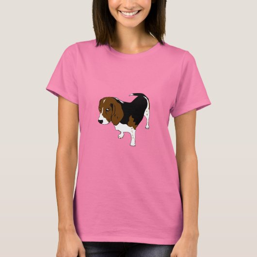 T-shirt van Beagle (Voorkant)