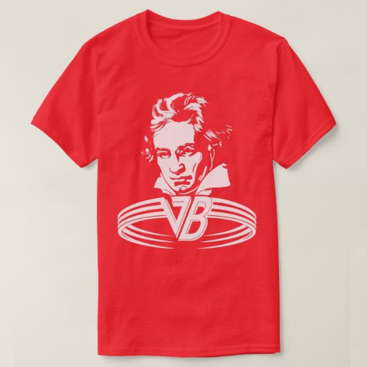 T-shirt Van Beethoven 250 Anniversaire (Design devant)