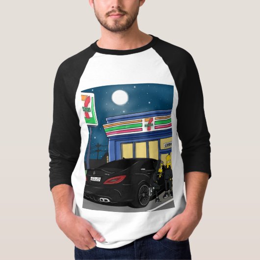 T-shirt van benz (Voorkant)