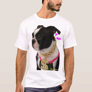 T-shirt van Boston Terrier Rapper