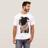T-shirt van Boston Terrier Rapper (Voorkant volledig)