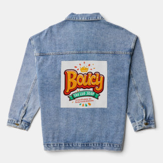 T-shirt van Boucy Crown Fun Denim Jacket