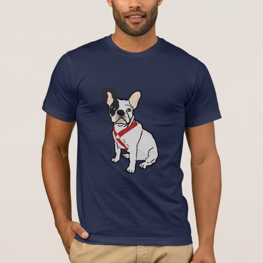 T-shirt van Bulldog Mannen (Voorkant)