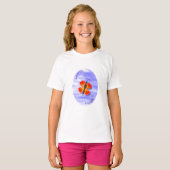 T-shirt van Butterfly Flutterby (Voorkant volledig)