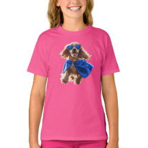 T-shirt van Cocker Spaniel Superhero Kind