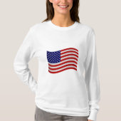 T-shirt van de Amerikaanse vlag (Voorkant)