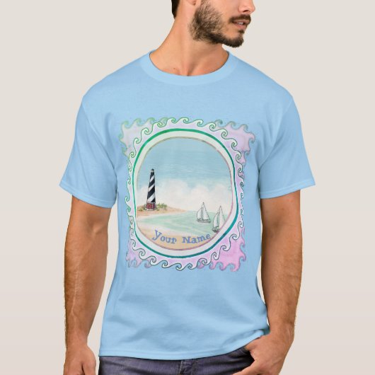 T-shirt van de baai (Voorkant)