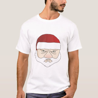 T-shirt van de bruine kerstman
