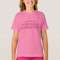 T-shirt van de elementaire Baby Doll van Spiritrid