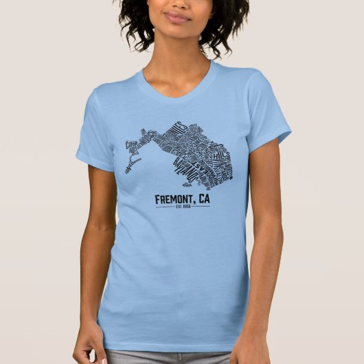 T-shirt van de Fremont-groep voor vrouwen (Voorkant)