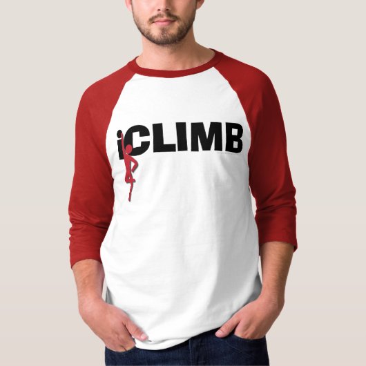 t-shirt van de iclimb (Voorkant)